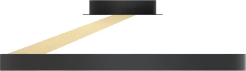 ZUMA LINE MX3689-1L-3BGT MALU Kerek Mennyezeti Lámpa Fehér, Fekete, Arany LED IP20