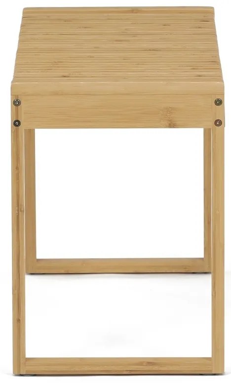 B040 NAT padlószék, bambusz