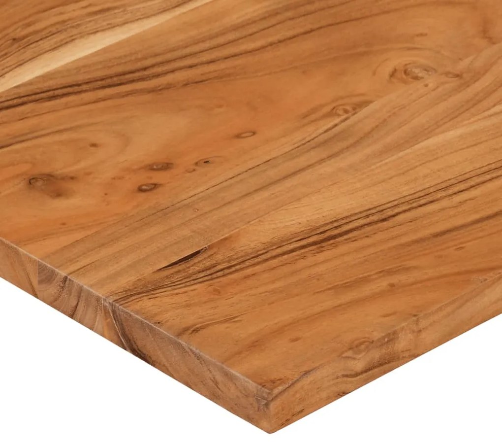 tömör akácfa téglalap alakú asztallap 140 x 50 x 2,5 cm