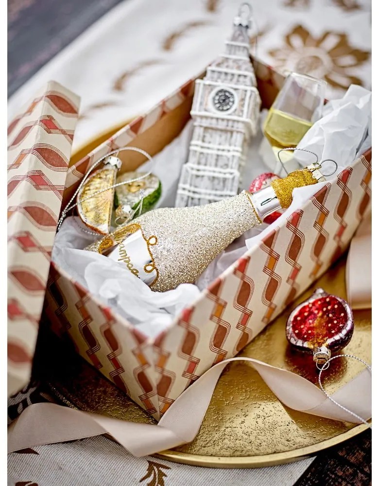 Üveg karácsonyfadísz 15 cm Jinal – Bloomingville