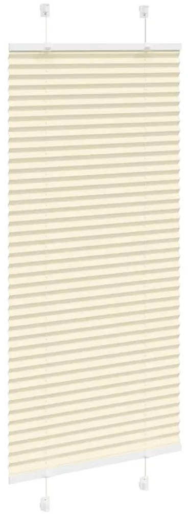 pliszírozott redőny krém 55x150 cm szövetszélesség 54,4 cm