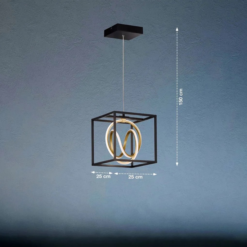 Fischer&amp;Honsel Gisi 60913 Lepel lámpa 1x15W/LED 2700K 1900 lm IP20