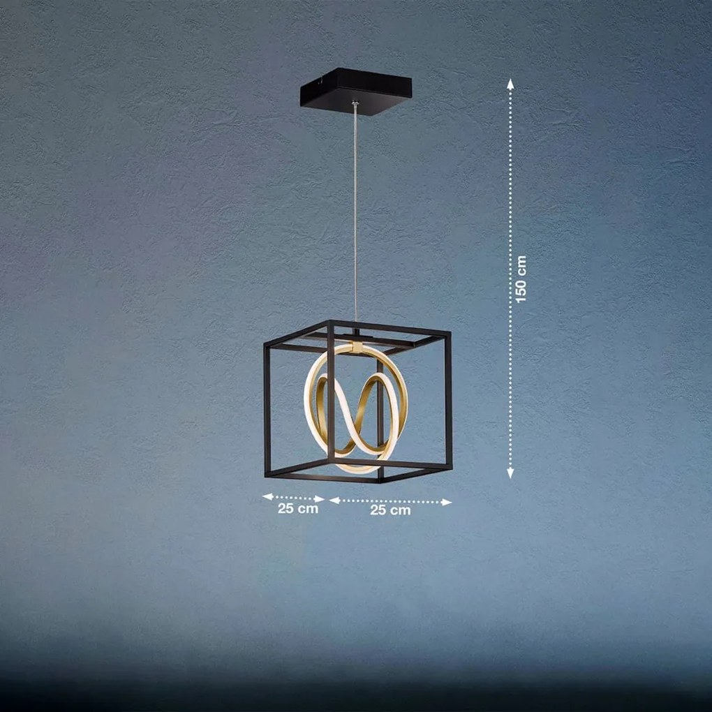 Fischer&Honsel Gisi 60913 Lepel lámpa 1x15W/LED 2700K 1900 lm IP20