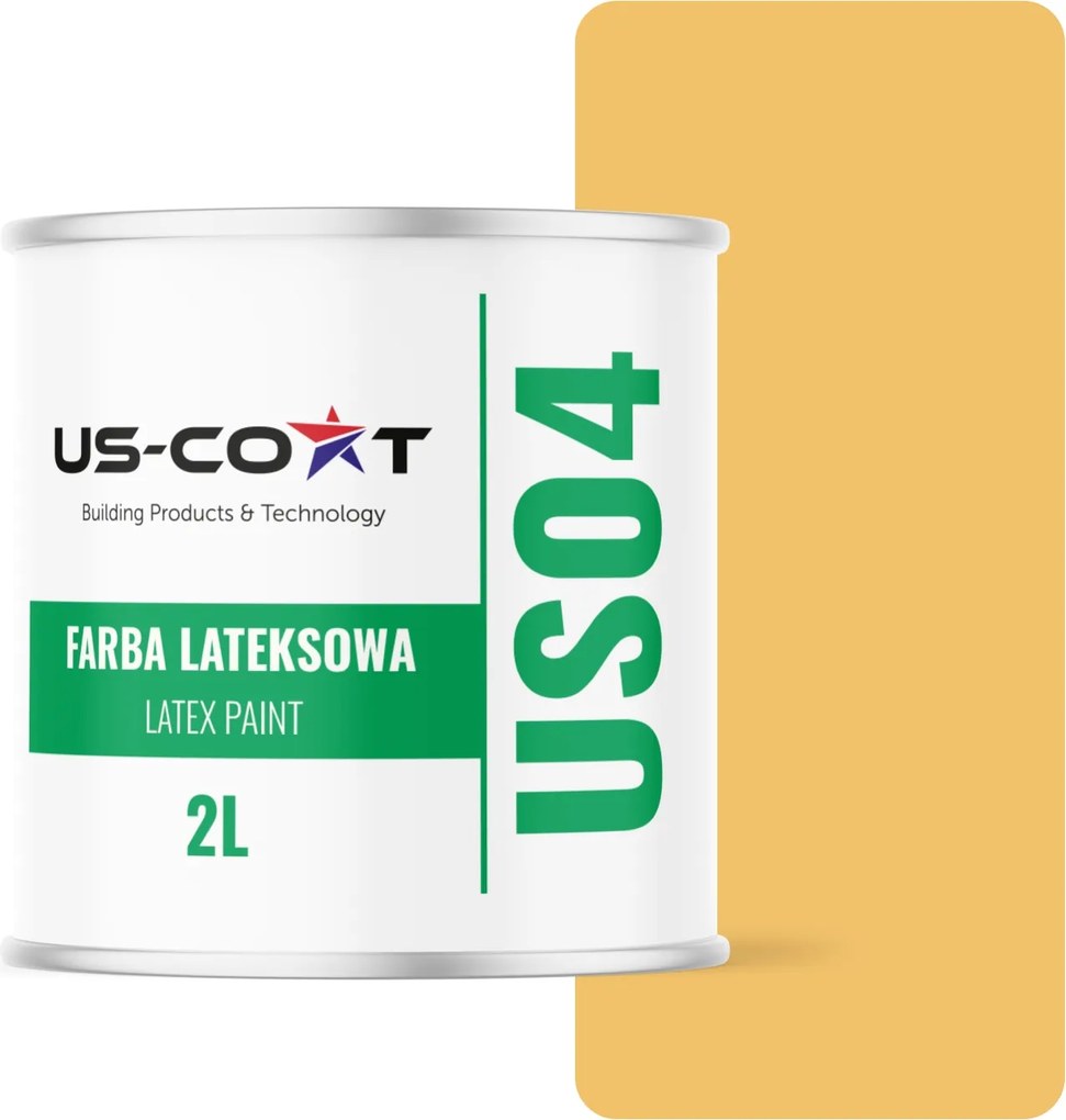 Latex Falfesték Mézszínű H6554 2L Mély Matt Mennyezeti Falakhoz