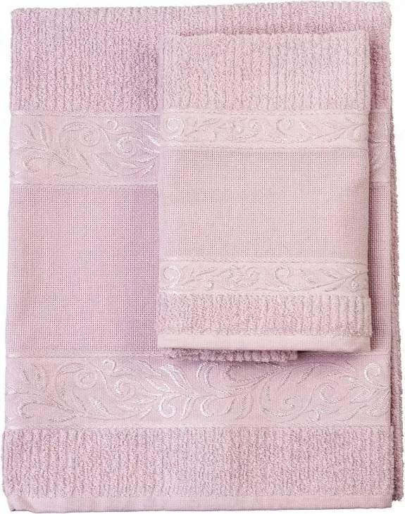 Frottír Pamut Törölköző Szett 60x105 40x55 CM