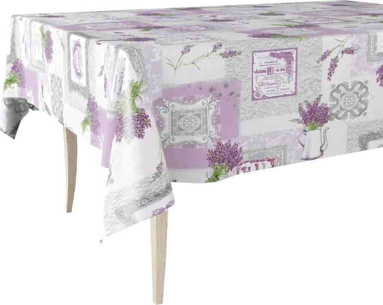 Cerata Vastag Abrosz Ceraty Virágok Levendula Keret 130x140