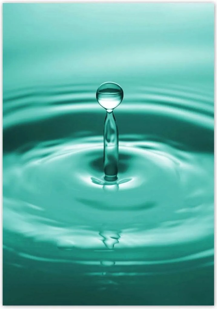 Poszterek 70x100 Csepp a vízbe
