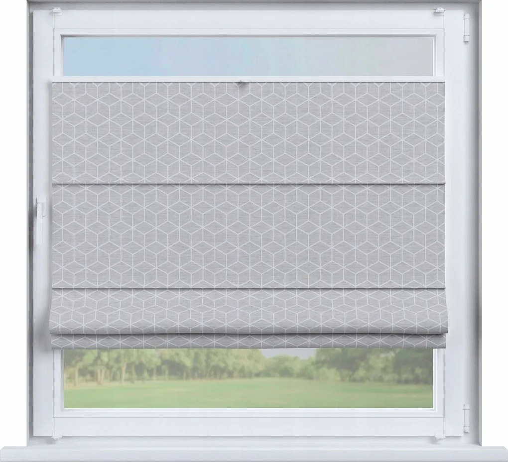 Dekoria Római Szicília pliszírozott roló 120x160 szürke árnyalatok