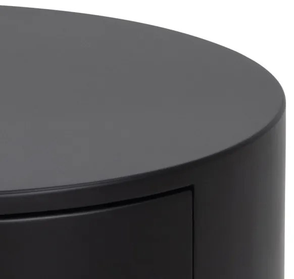 COLUM fekete éjjeli szekrény