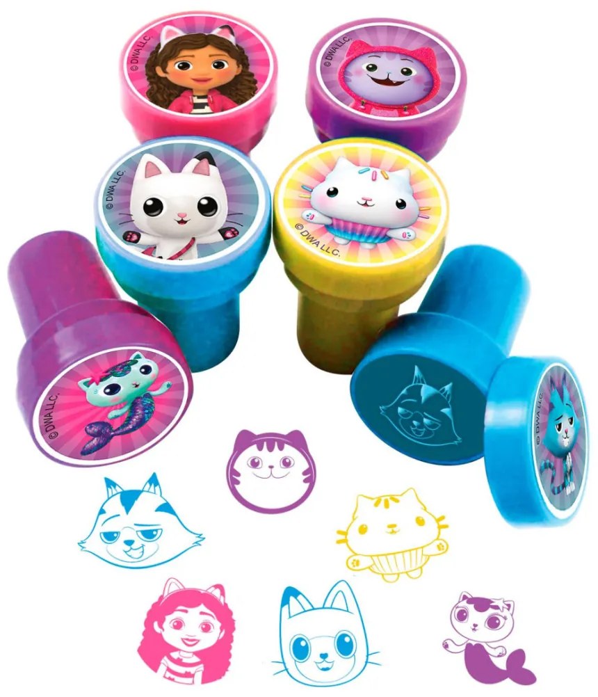 Gabi babaháza Cats nyomda szett 12 db-os