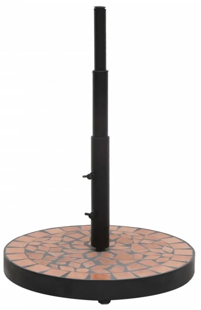 terrakotta kerek napernyő talp 12 kg