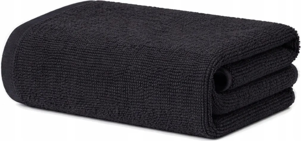 Prémium fürdőlepedő 50x100 600g popcorn kellemes nedvszívó vastag grafit