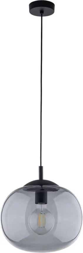 TK LIGHTING 4837 VIBE Modern Függesztett Lámpa Fekete E27 IP20