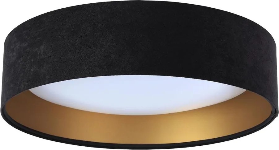 LED mennyezeti lámpa GALAXY LED/24W/230V fekete/arany