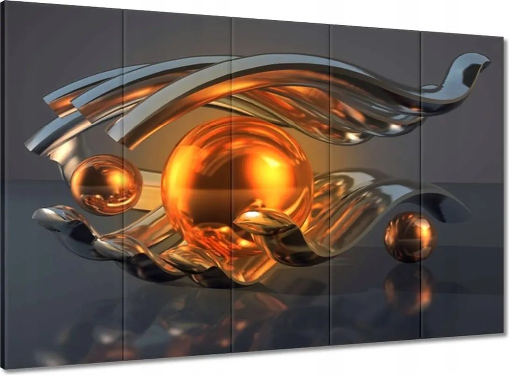 Festmények 100x70 Absztrakt Golyók a kézben