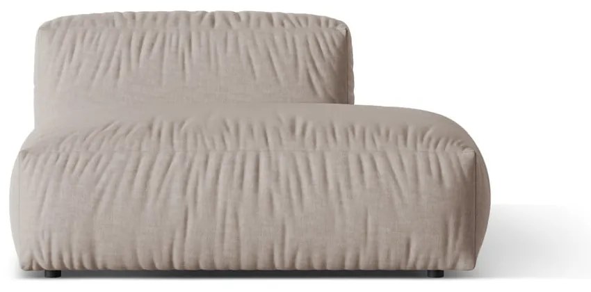 Bézs kanapé modul (jobb oldali) Martina – Micadoni Home