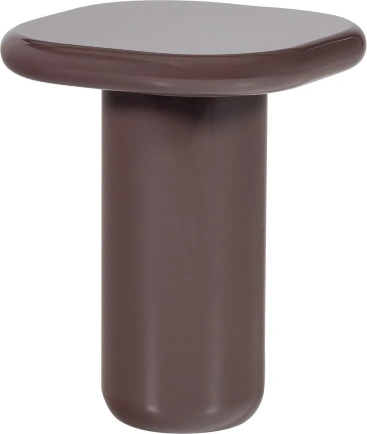 Fényes tárolóasztal 50x50 cm Zava – WOOOD