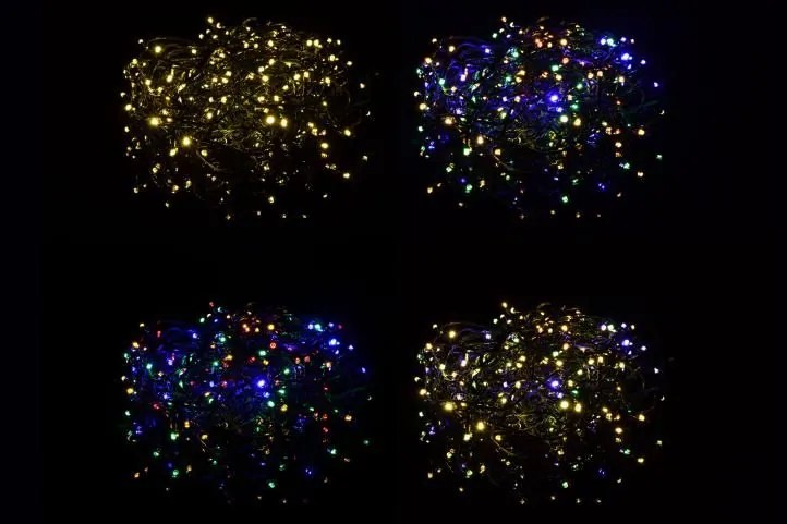 NEXOS Fényfüzér 3,9 m 40 LED 9 villogó funkció