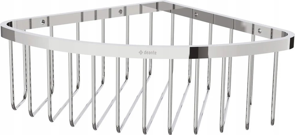 Sarok zuhanykosár Jázmin, króm