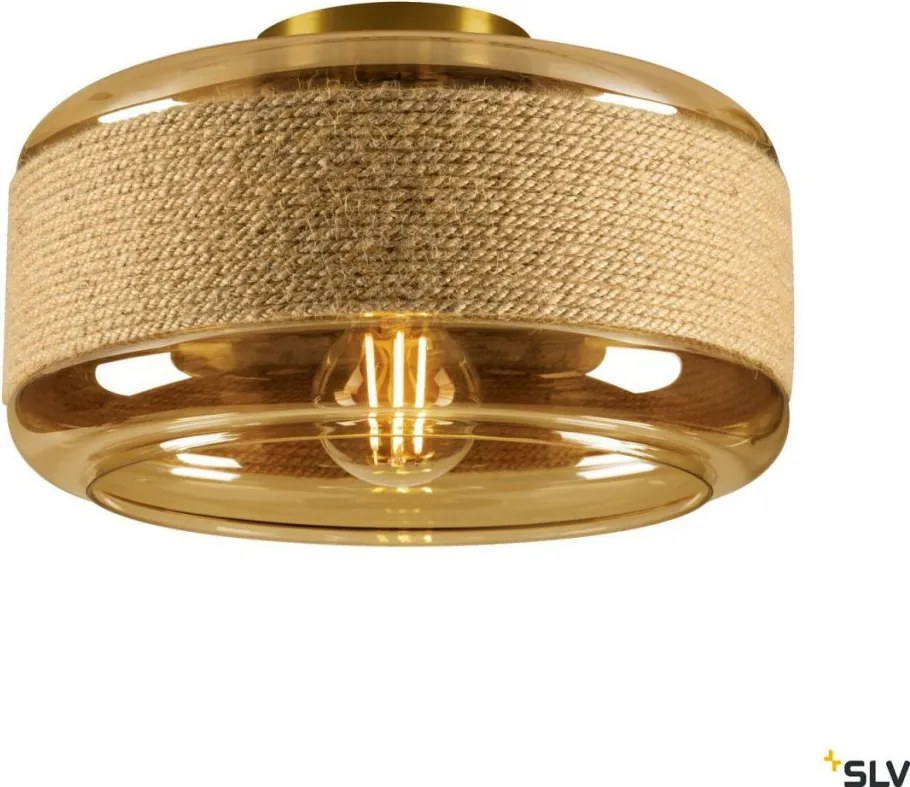 SLV 1007591 ROPE Glamour Mennyezeti Lámpa Arany E27 IP20