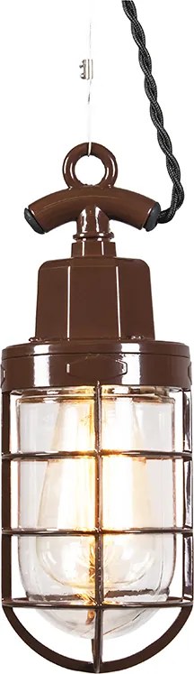 Függőlámpa Port barna