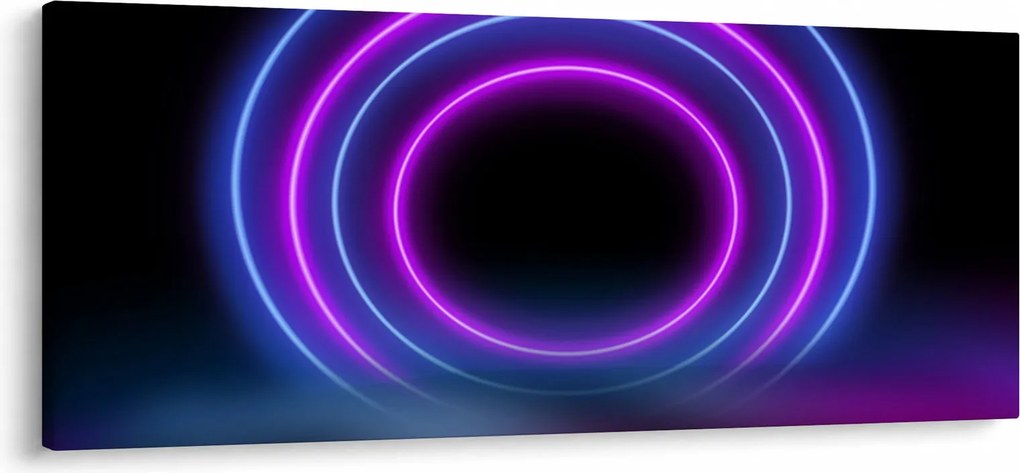 A színes körök képe (120x50 cm)