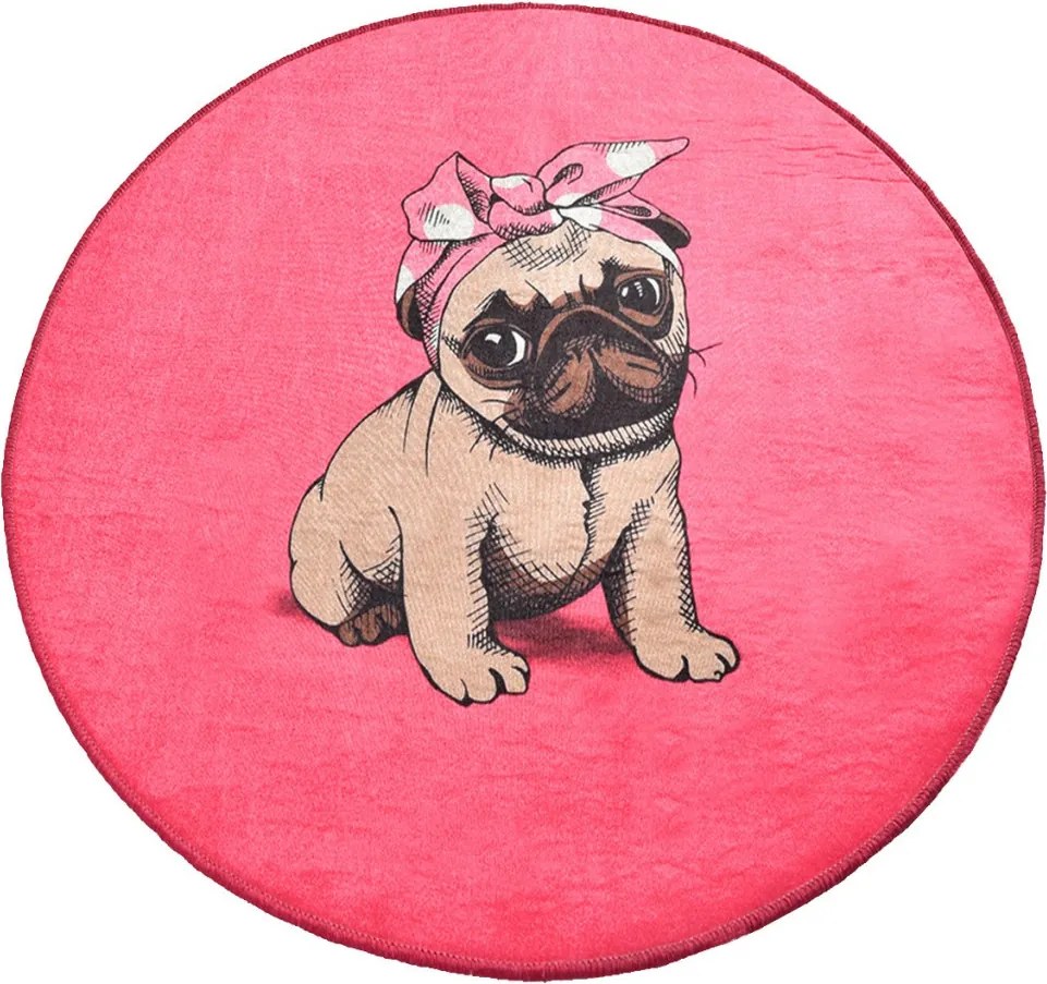 Pink Pug Djt (100 cm)
