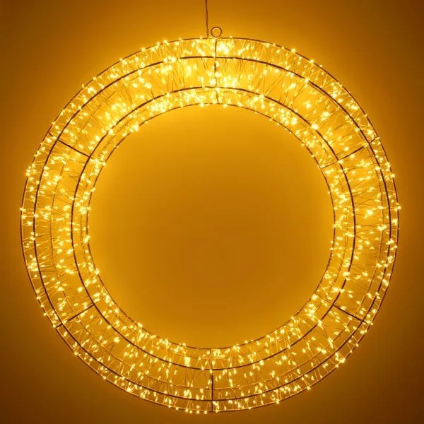 Brilagi - LED kültéri karácsonyi dekoráció LED/6W/230V IP44 50 cm koszorú