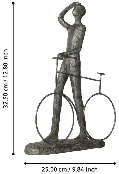 Eglo 427398 - Dekoráció SIOCON 32,5x25 cm gyanta