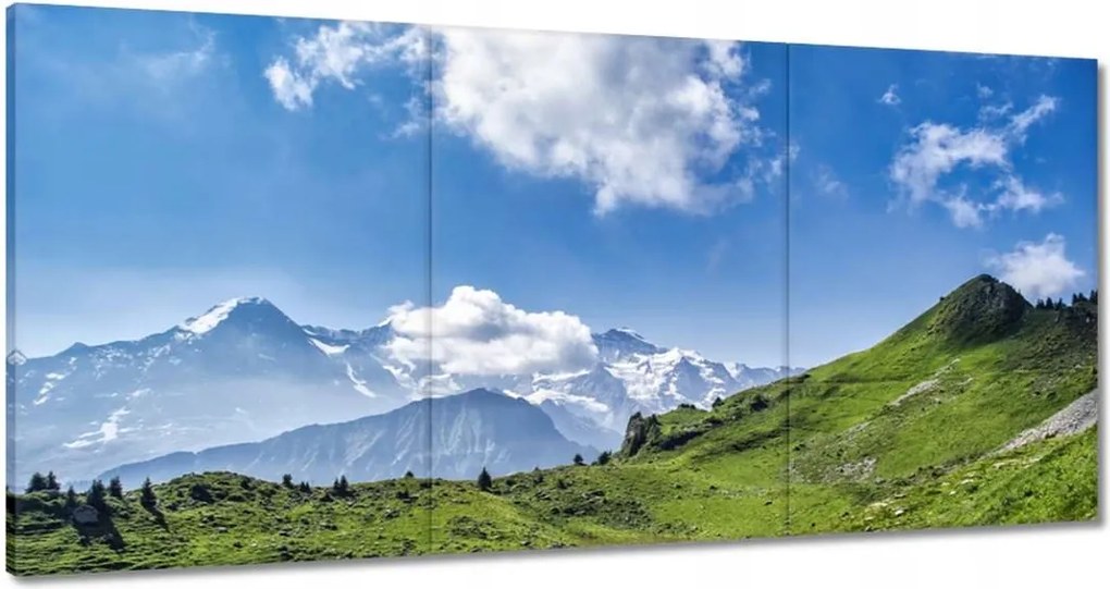 Vászonkép 60x30 Gyönyörű hegyi táj