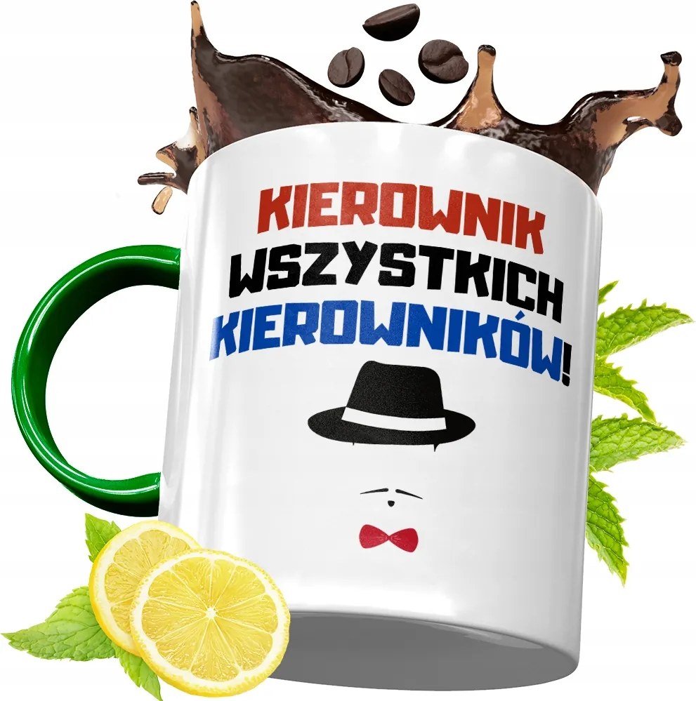 Zöld Bögre Vezetőnek Születésnapra Ajándék fényképes nyomtatással