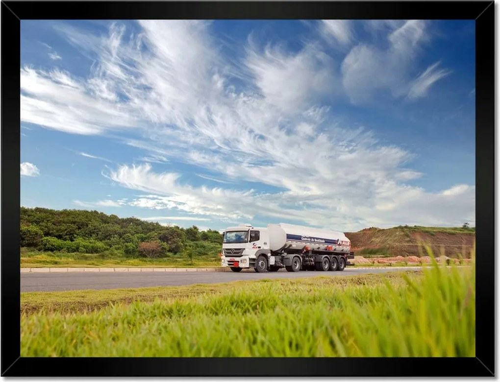 Poszterek keretben 40x30 Tartálykocsi Nyergesvontató