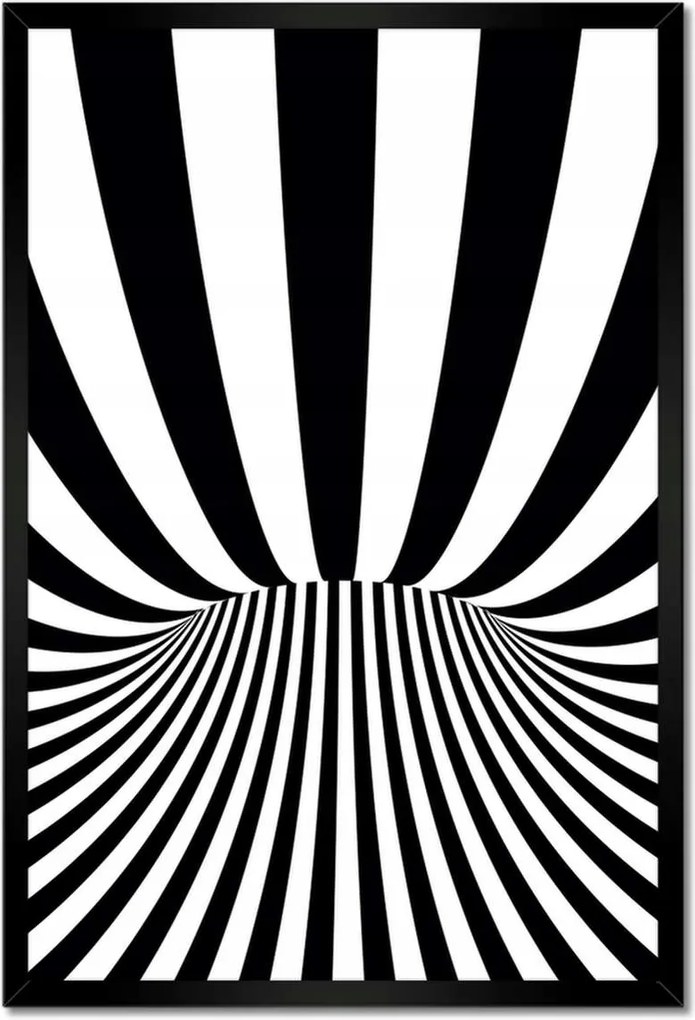 Poszterek keretben 40x60 Absztrakt fekete-fehér