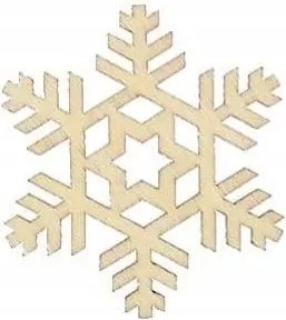 Karácsonyi Dekoráció Medál Fa Csillag 8cm