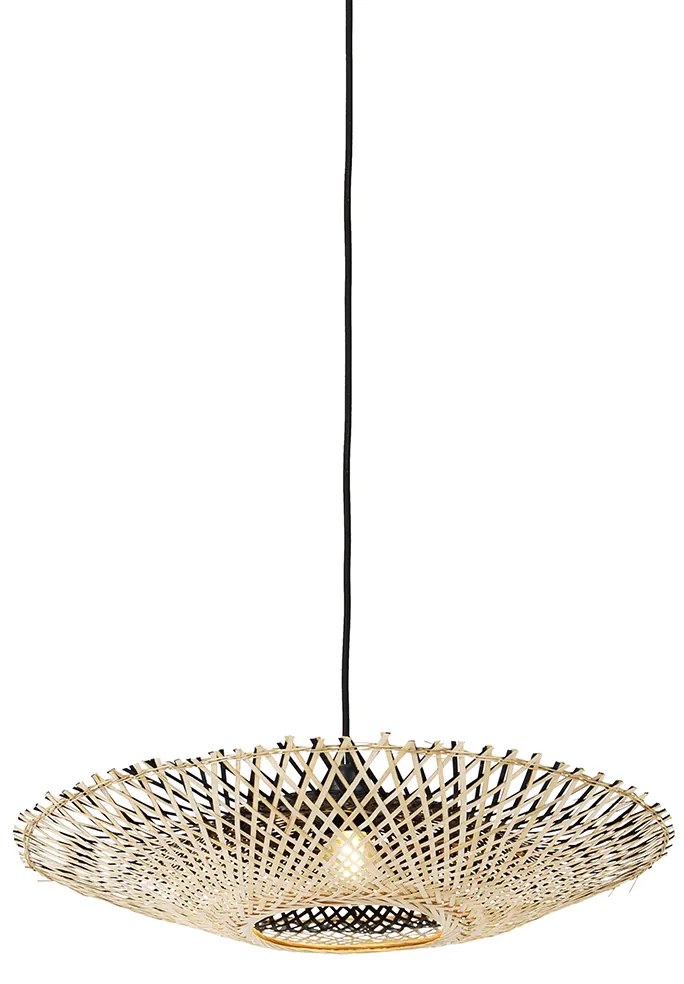 Keleti függőlámpa rattan 50 cm - Rina