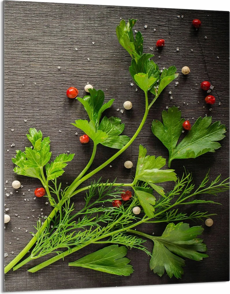 Üveg Vágódeszka 40x52 Bors a Konyhába