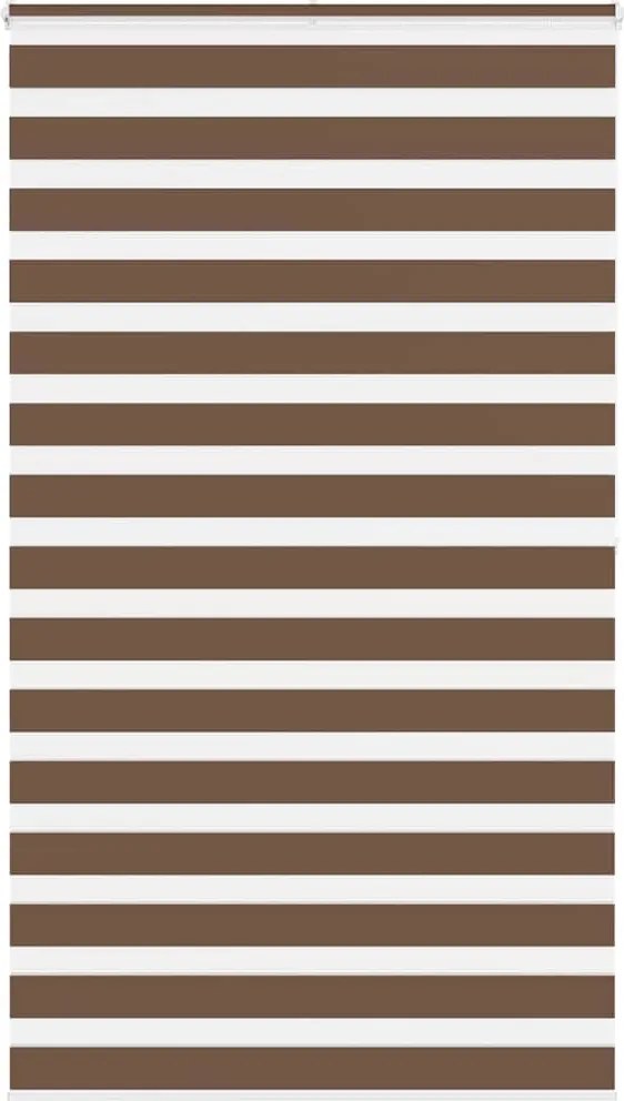 vidaXL zebrafüggönnyel barna szövetszélesség 115,9 cm poliészter