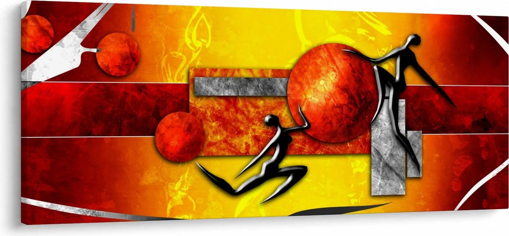 Kép - Az emberiség festménye (120x50 cm)