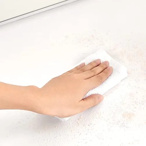 VANESA öltözőasztal nagy tükörrel és világítással, 80x40x140 cm, fehér SongmicsHome