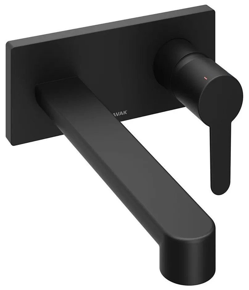Ravak X070184 - PURI falba építhető mosdócsaptelep, fekete