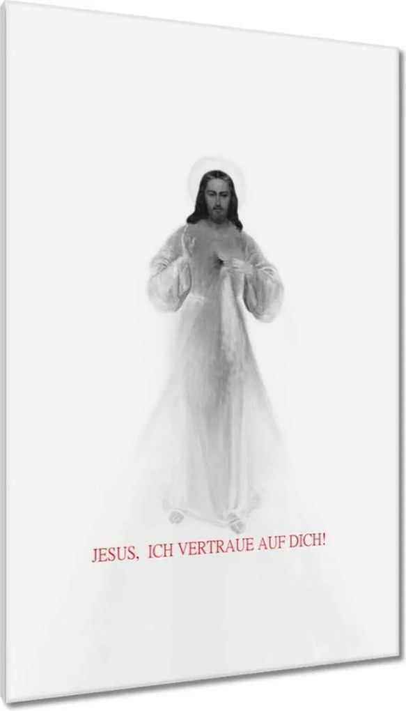 Festmények 80x120 Jesus Ich vertraue Dich