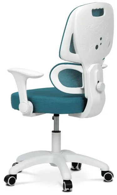 Gyerek Forgószék, Magasságállítás, Kék Hálós. KA-K1063 BLUE