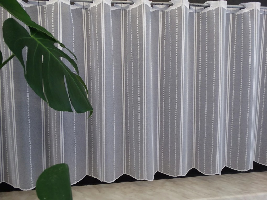 Mg Irigység panel jacquard fehér 33901 250x40cm Kész M