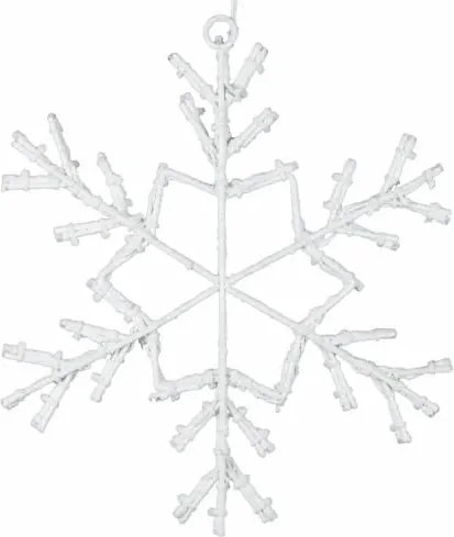 NEXOS Hópehely 36 LED Meleg fehér 30 cm