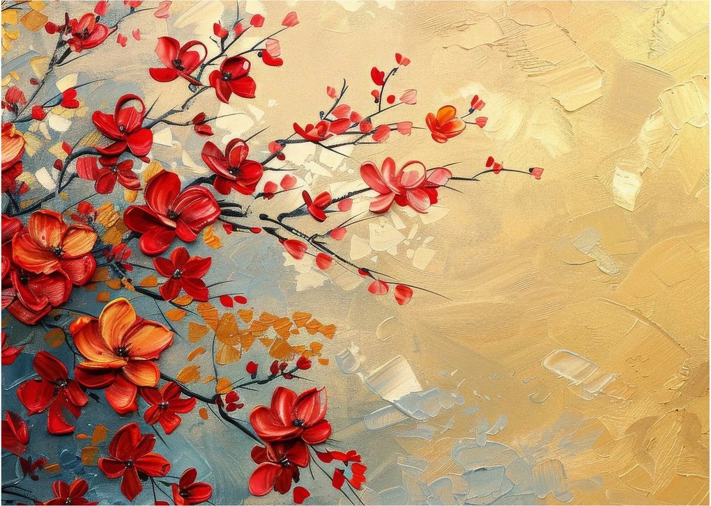 Kép - Virágzó fa (70x50 cm)