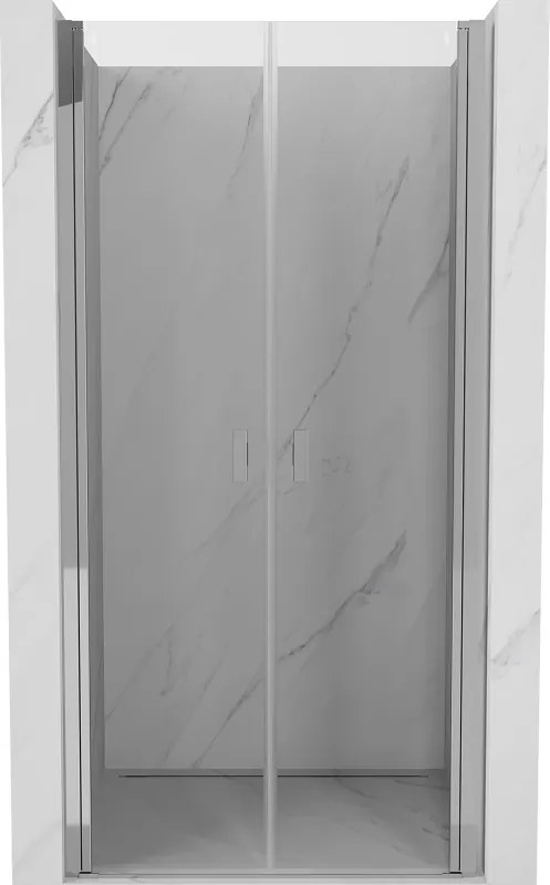 Mexen Mist 110 cm-es nyíló zuhanyajtó, áttetsző, króm - 8A7-110-000-01-00