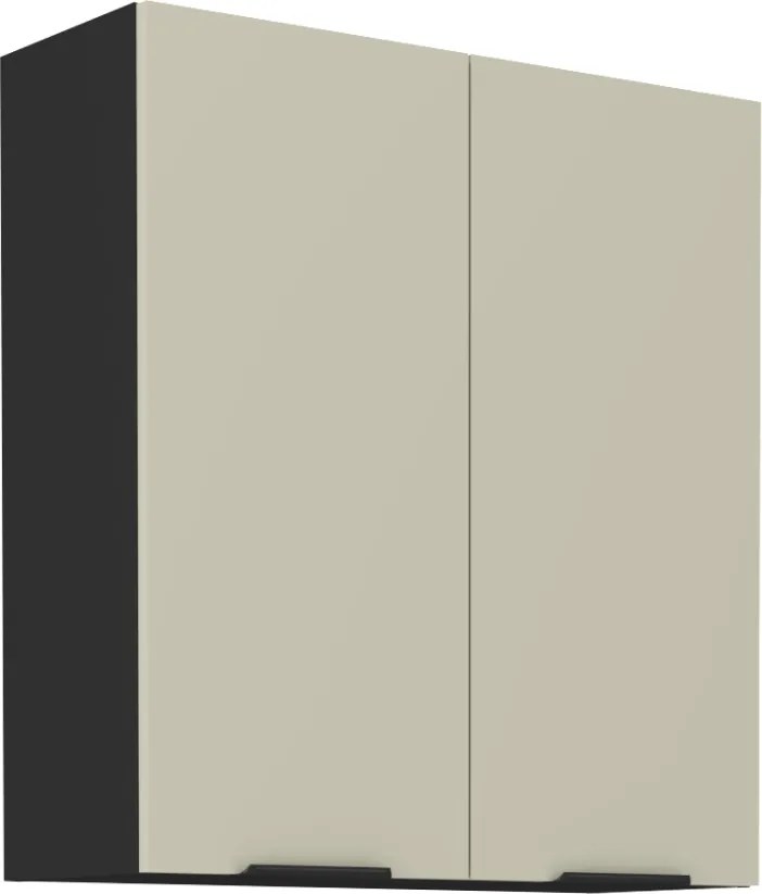 Felső szekrény, kasmír/fekete, ARAKA 80 G-90 2F