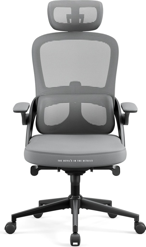 Ergonomikus irodai szék szürke Normal Size: Diablo V-Light