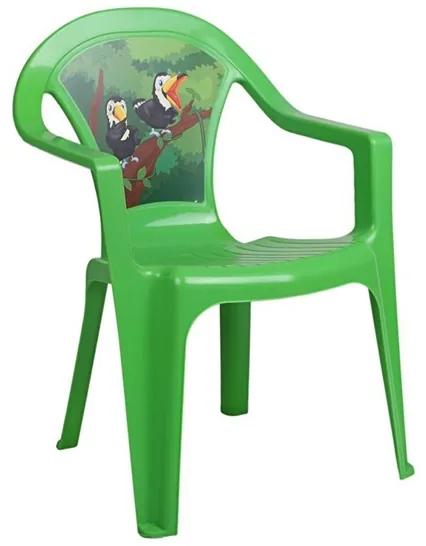 STAR PLUS | Nem besorolt | Gyerek kerti bútor- műanyag szék zöld | Zöld |
