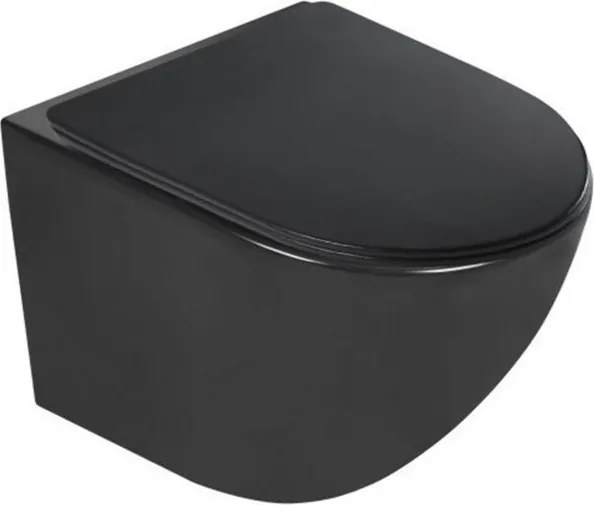 Delos BL Adriatic Black falba építhető WC tartály szett